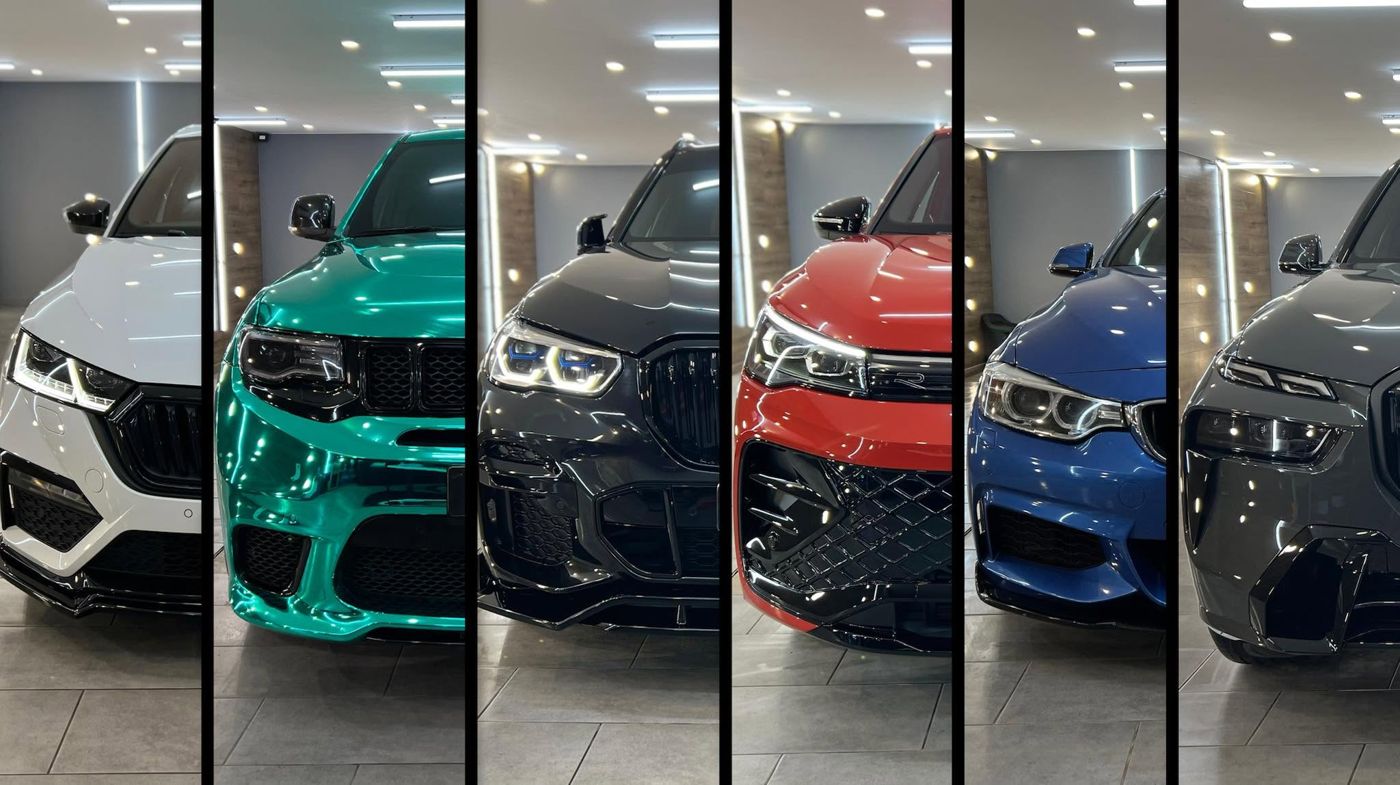 Keli BMW automobiliai PJ studijoje